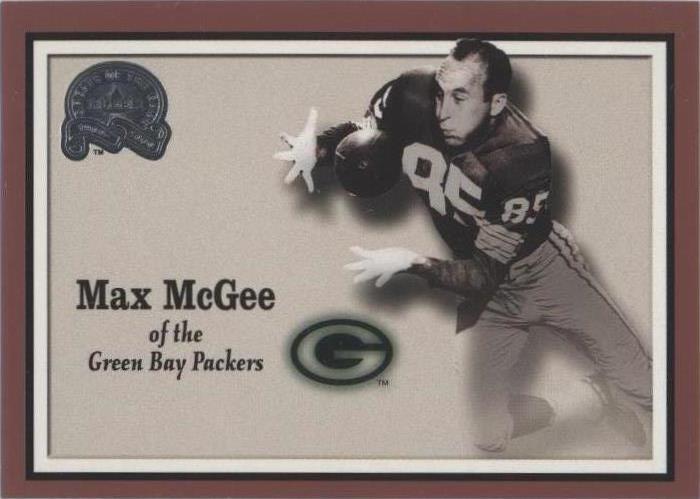 2000 Fleer Greats of the Game Max McGee #90 - 1 of 2