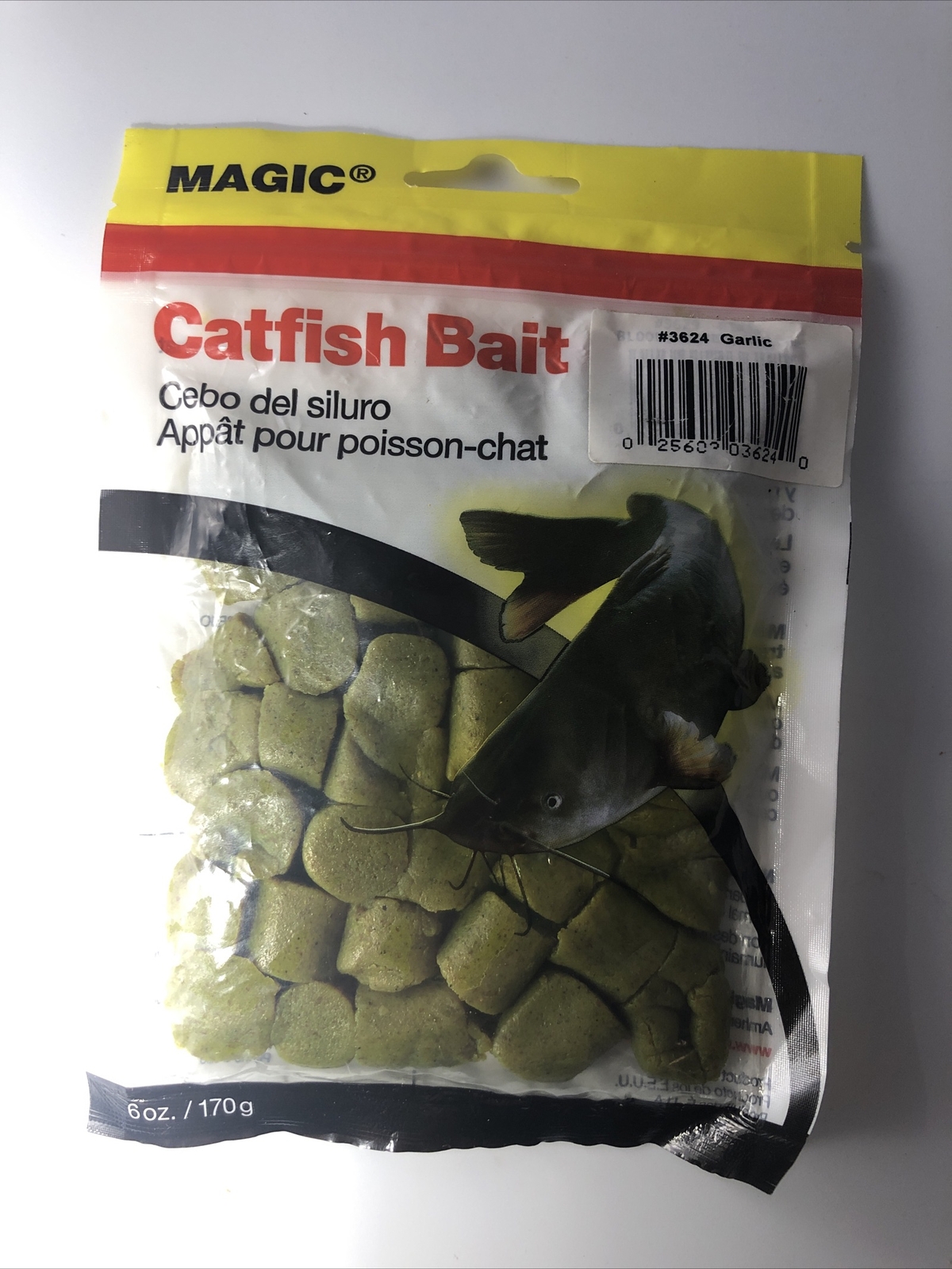 Magic #3624 Catfish Bait Garlic Dough 6oz-BRAND NEW-SHIPS SAME BUSINESS DAY - Image 11