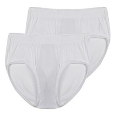 Cotton Supporter Brief For Cricket Gym workout Pack of 2 White