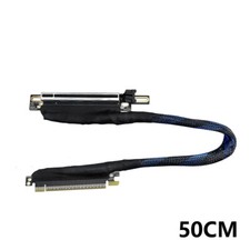 PCIE 5.0 X16 64GBS Graphics Card Extension Cable Plated GPU Extension Cable