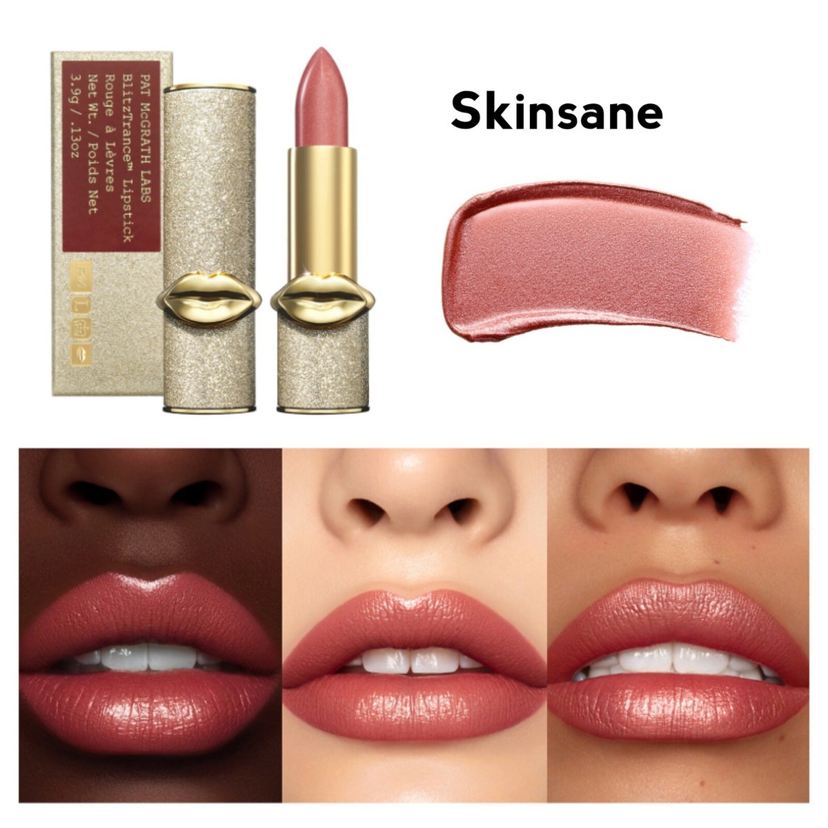 Pat McGrath BlitzTrance Lipstick Lady Stardust Skinsane, Flesh