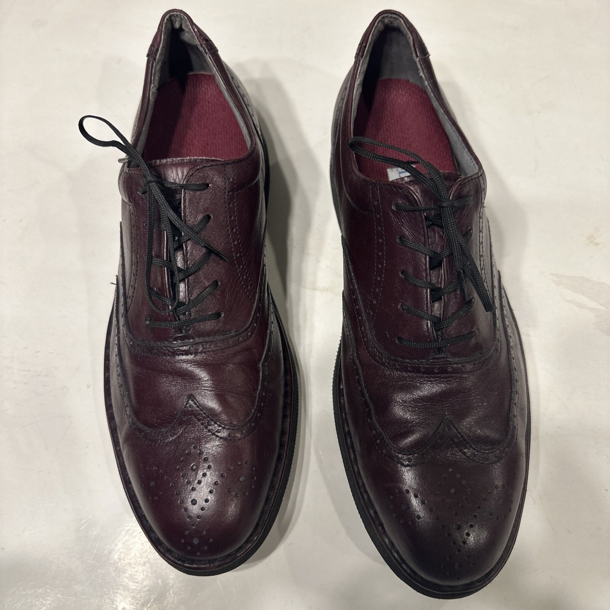 Rockport Vintage Dress Shoes Mens Size 10M M3677 Vibram Sole  display picture 3