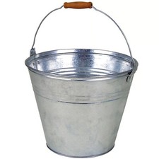 Zinkeimer Eimer Zink 10 Liter Bierkühler Sektkühler Pflanzeimer 27 x 25 cm