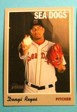 2019 Topps Heritage Minors, Portland Sea Dogs - DENYI REYES - Dom. Republic