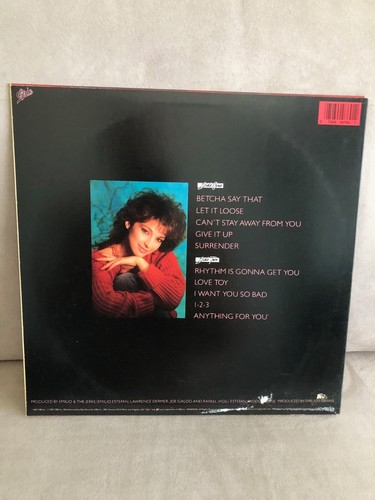 Gloria Estefan and Miami Sound Machine Let It Loose Vinyl  LP  EX - Picture 2 of 4