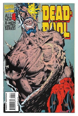 Deadpool #4 (of 4) (Vol 2) : VF/NM : ''Mano @ Mano'' : Juggernaut, Banshee