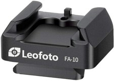   US Dealer  Leofoto FA-10 QR Flash Cold Shoe Adapter