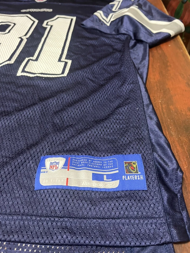 Mens Dallas Cowboys Jersey Roy Williams #31 NFL Reebok Football Size Large - Image 2 of 4
