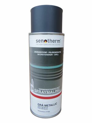 Weilburger Thermolack Spray Ofenlack Auspufflack Grau Metallic 400 ml 500°C
