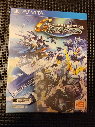 SD Gundam G Generation Genesis Playstation Vita PS Vita Brand New Factory Sealed - Picture 3 of 4