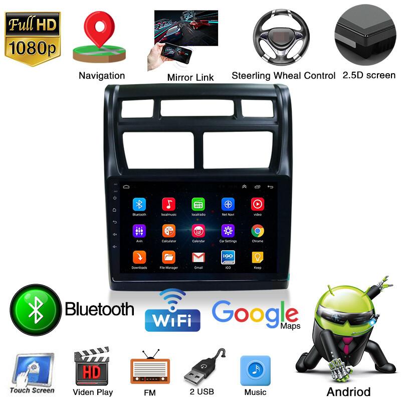 Car Android 10.1 GPS Navi Radio Stereo Player WiFi 1+16GB Car Android 10.1 GPS Navi Radio Stereo Player WiFi 1+16GB
