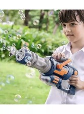 New Gatling Bubble Machine Bubbler Maker Safe Summer Cooling Gun For Kid Outdoor