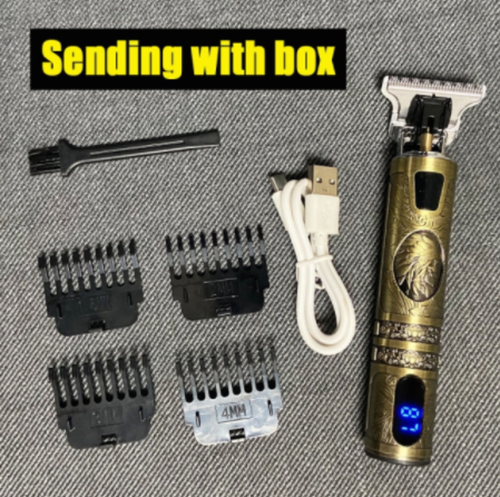 New USB rechargeable Hair Trimmer barber LCD Hair Clipper Machine IRL - Picture 12 of 20