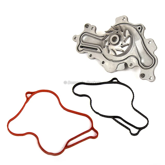 Kit de cadena de distribución bomba de agua apta para Ford Taurus Edge 13-17 Lincoln MKS MKX 3,5 3,7 L Foto 2 de 4