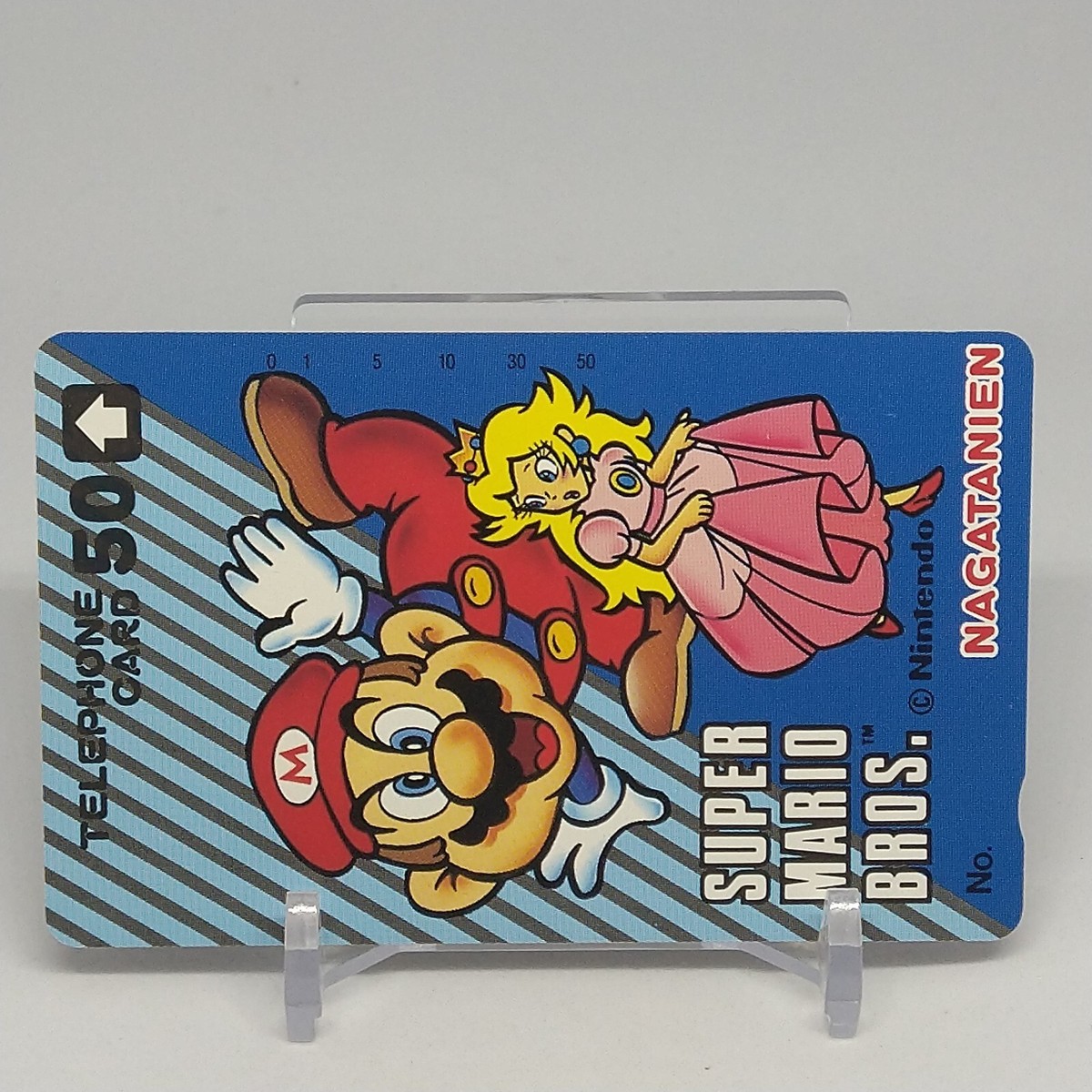 Super Mario Brothers Telephone Card 50 Nintendo Nagatanien