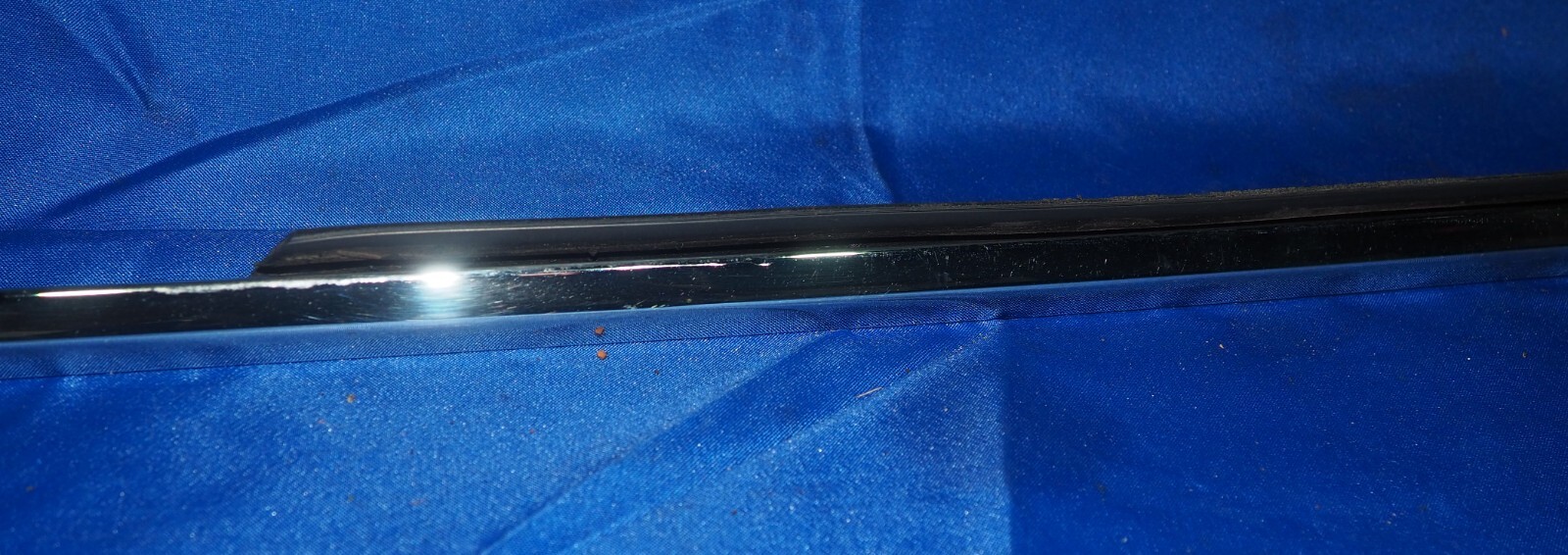 2006-2012 Bentley Flying Spur Left Front Middle Door Belt Molding Chrome Trim OE