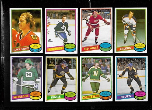 1980-81 OPC 80-81 O PEE CHEE NHL HOCKEY CARD & ERROR VARIATION 265-396 SEE LIST - Picture 234 of 267