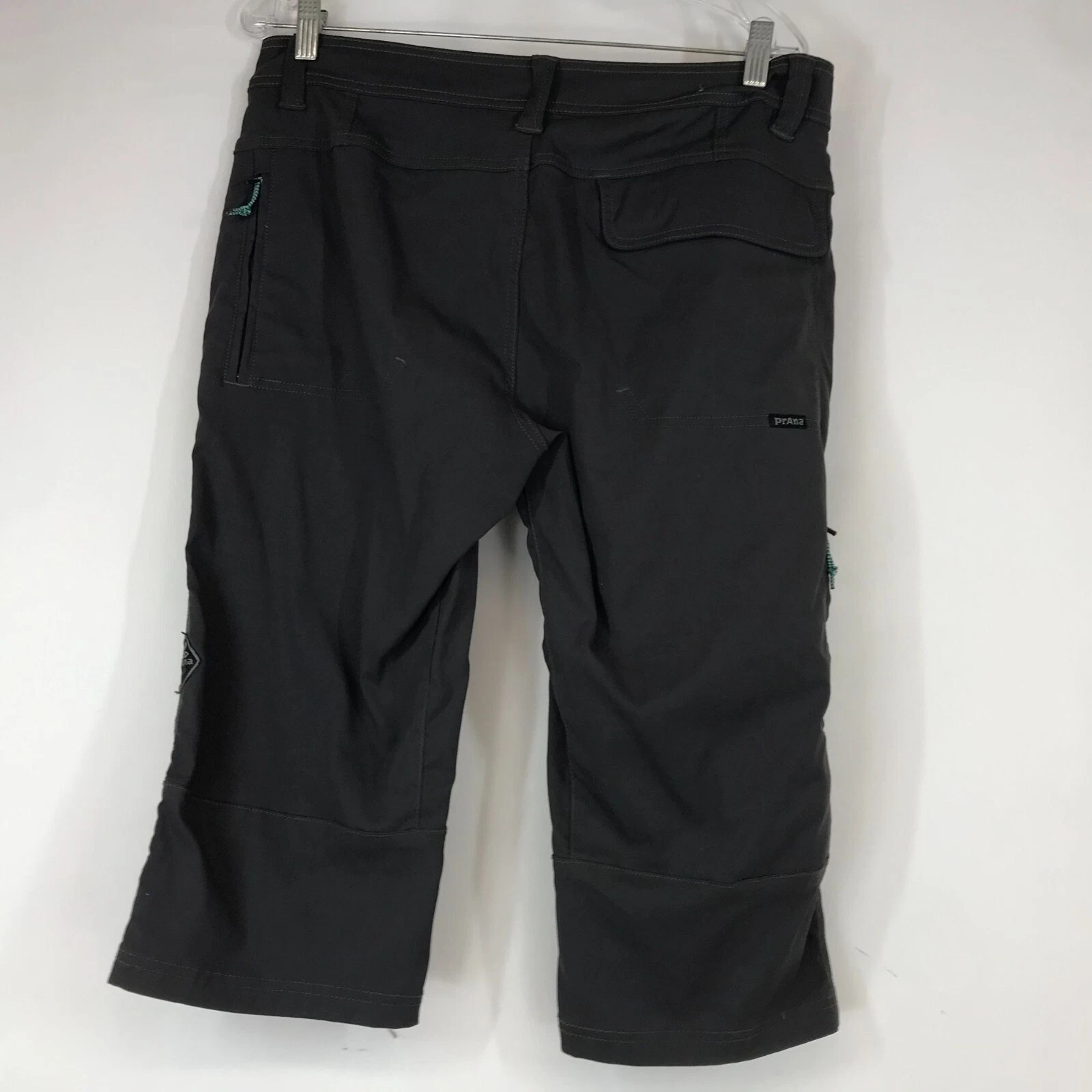 prana nylon blend capri pants