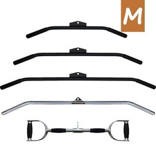 2D Style Cable Machine Lat Pulldown Attachments Wide Grip Bar Handle F Home Gym