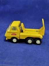 Vintage 1970s Tonka Concrete Mixer Cement Truck Yellow Steel Metal Toy 5 inches
