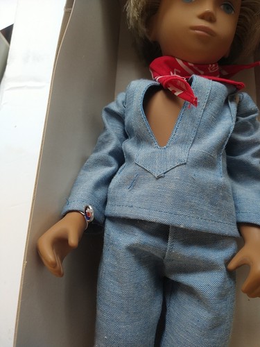 MUÑECA SASHA 302 TRAJE AZUL GREGOR FAIR (AÑOS 80) (RARA Caja/Etiqueta UK) - Imagen 3 de 9
