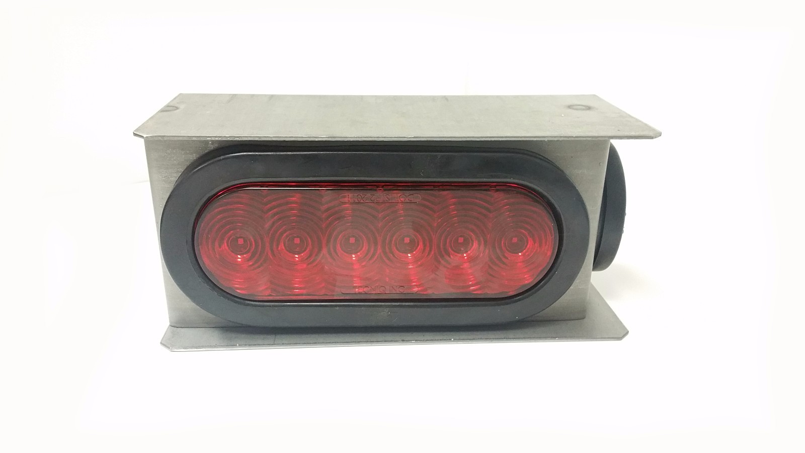 Marker Box Led OGATOO Steel Trailer Light Boxes Housing Kit, Red