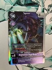 Belphemon: Rage Mode BT13-091 SR Digimon CCG | Versus Royal Knights NM
