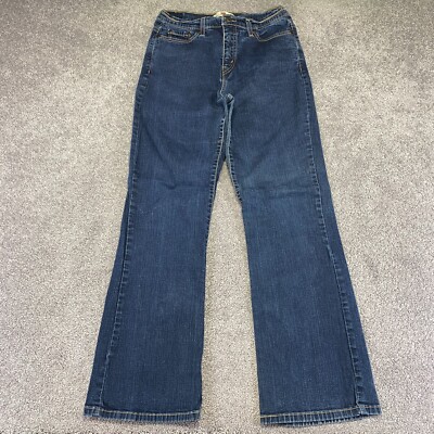 Levis 512 Bootcut Jeans Womens 12M Blue Perfectly Slimming Stretch Denim
