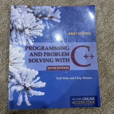 PROGRAMMING AND PROBLEM SOLVING WITH C++ Enhanced 6th Edition
