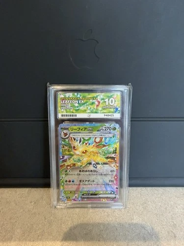 Pokémon TCG Leafeon EX Terastal Festival Card 003/187 Japanese Edition Ace 10
