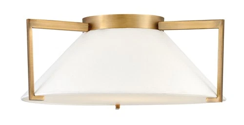 Brushed Bronze LED Foyer Pendant from the Calla Collection - Picture 2 of 2