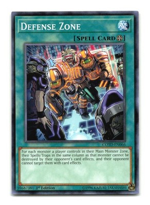 Defense Zone - COTD-EN066 1st Edition - YuGiOh-LP