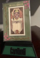 2025 Allen & Ginter Dave Winfield Green Framed Mini Relic Game Used Bat #MFR-DW