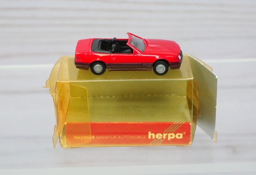 Herpa 2516, Mercedes-Benz 500 SL Alta Tecnología, Rojo, Escala 1/87 HO | Zustand: New