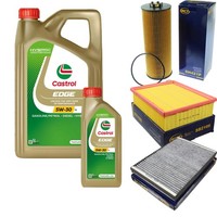 SCT Inspektionspaket 6L Castrol Titanium 5W-30 FüR Audi A4 Avant 2.5 TDI