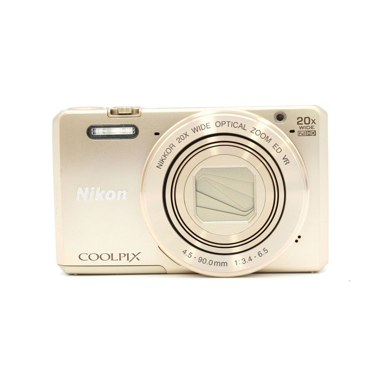 Nikon COOLPIX S7000 Gold Compact Digital Camera 16MP 20x Zoom Wi