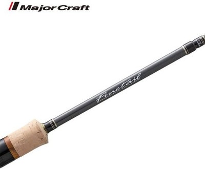 ロッド Handmade Travel Trout Rod Major Craft FTG-42/485UL Native Trout Rod Fine Tail Trekking
