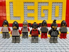 LEGO Castle Fright Knights Minifigures Set of 7 Bat Lord Soldiers Knights