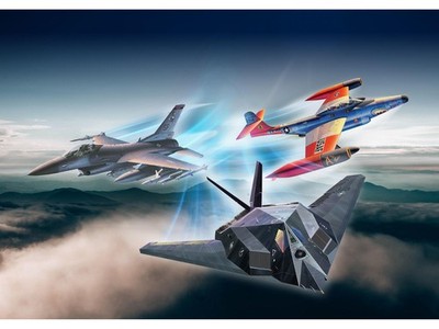Geschenkset US Air Force 75th Anniversary Set 1:72 3 Modelle F89 / F-117 / F-16