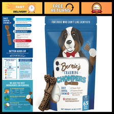 Dental Chews for Dogs 5-15 lb, 65 Ct Cleans Teeth, Reduces Plaque, Supports Gu