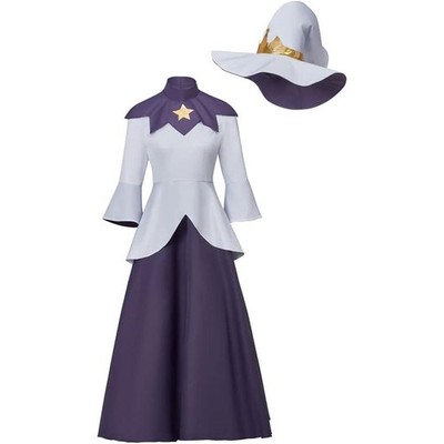 Anime The Owl Azura Cosplay Costume Dress Uniform with Hat for Women