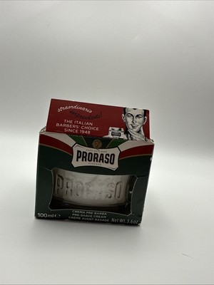 Prorasco PreShave Cream The Italian Barbers Choice Since 1948 Eucalyptus Menthol