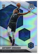 ANTHONY EDWARDS NBA ROOKIE CARD 2020-21 MOSAIC #201