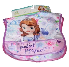 Disney Sofia the First Feeder Toddler Baby Bibs 2-Pack 