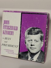 John Fitzgerald Kennedy Man and President 8mm Film Castle Films 196