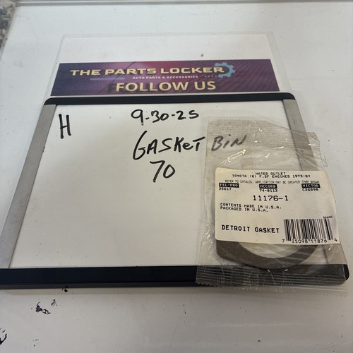 11176-1 Detroit Water Outlet Gasket, New Old Stock Genuine Detroit - Bild 3 von 4
