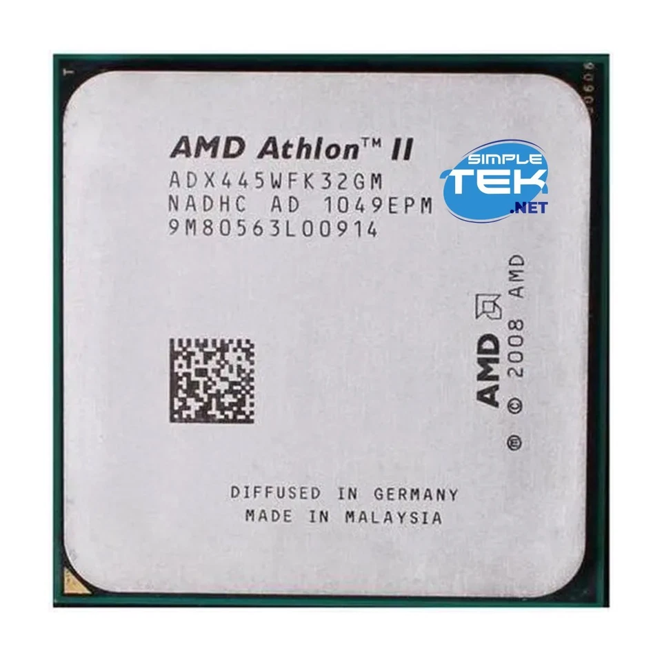 AMD ATHLON II X3 445 Processor CPU AM2+ AM3 Triple Core ADX445WFK32GM 95W - Image 3 of 4