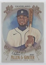 2021 Topps Allen & Ginter's Hot Box Silver Portrait Jeimer Candelario #216 2k3