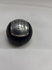 2011-15 Ford Mustang Gt Manual Shift Knob Ball Black Leather Fr3p-7k327-aew