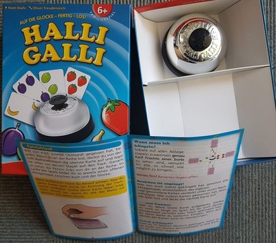 AMIGO - HALLI GALLI, Karton, Anleitung, Glocke  - gestern gekauft